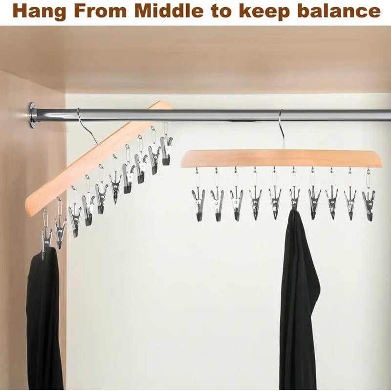 Space-Saving Clip Hanger