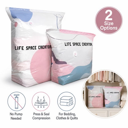 🔥No-Pump Vacuum Storage Bags