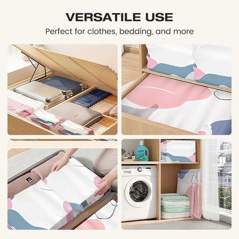 🔥No-Pump Vacuum Storage Bags