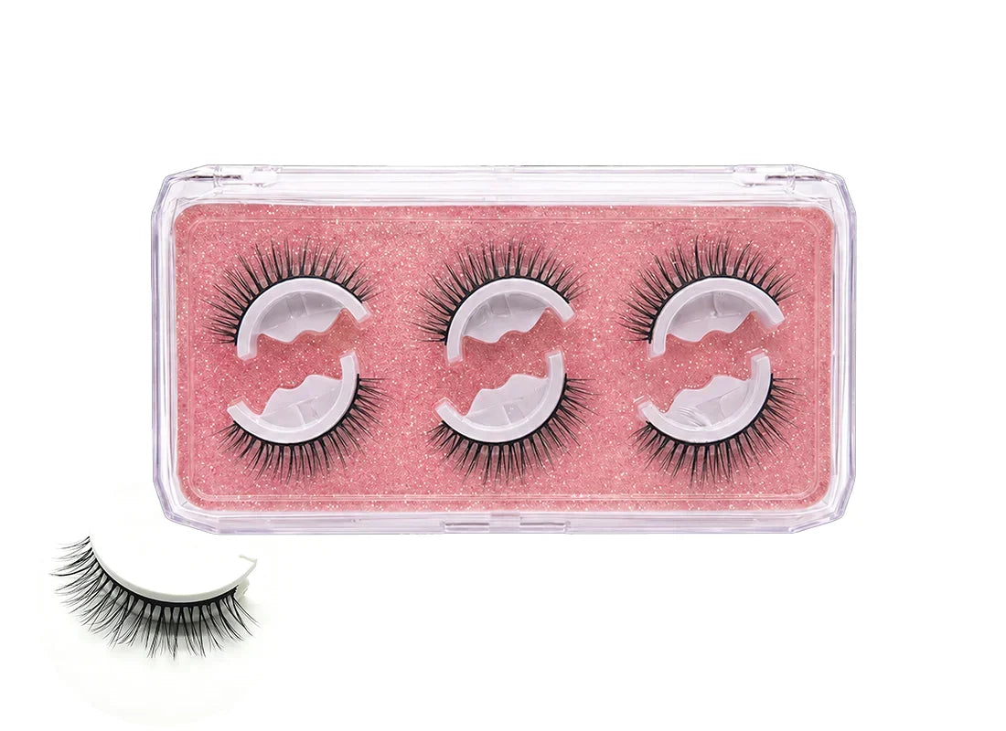 Reusable Self-Adhesive False Eyelashes