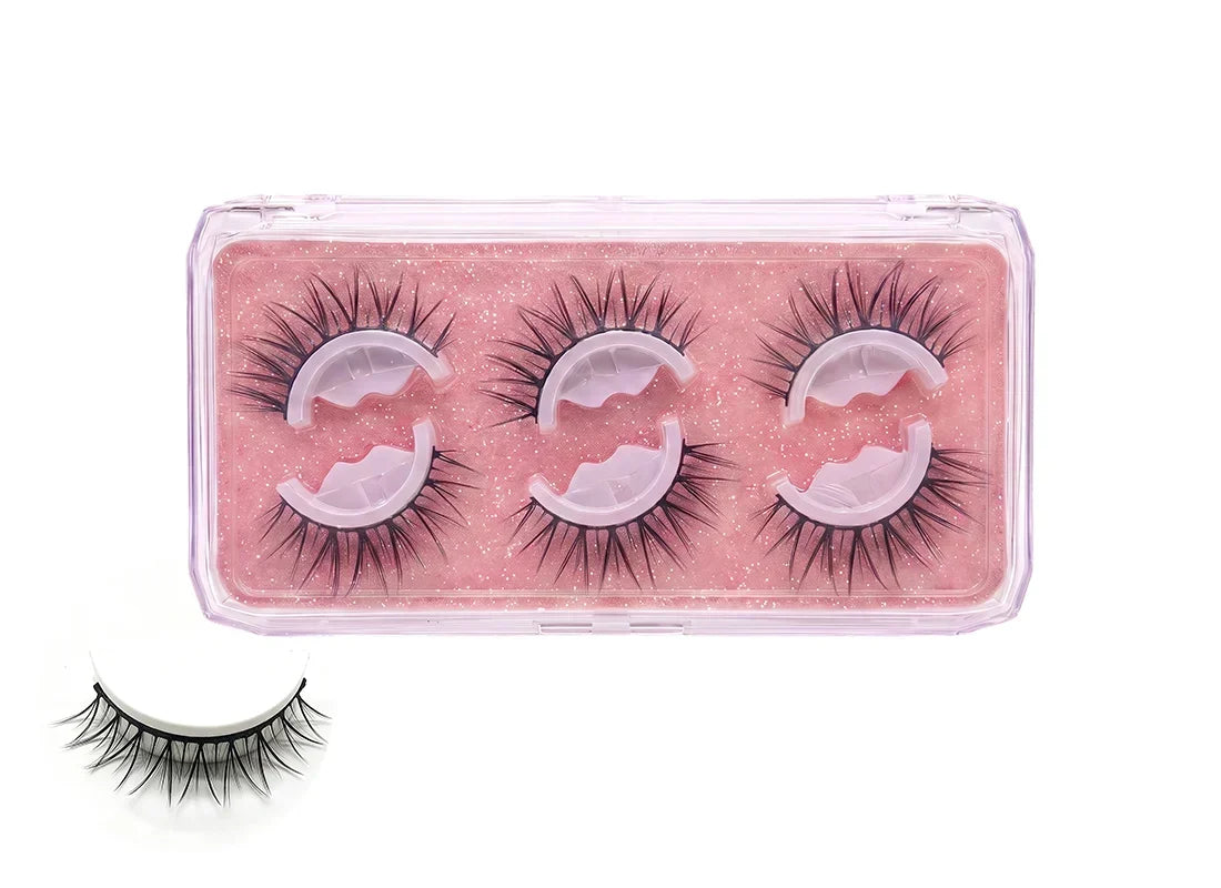 Reusable Self-Adhesive False Eyelashes