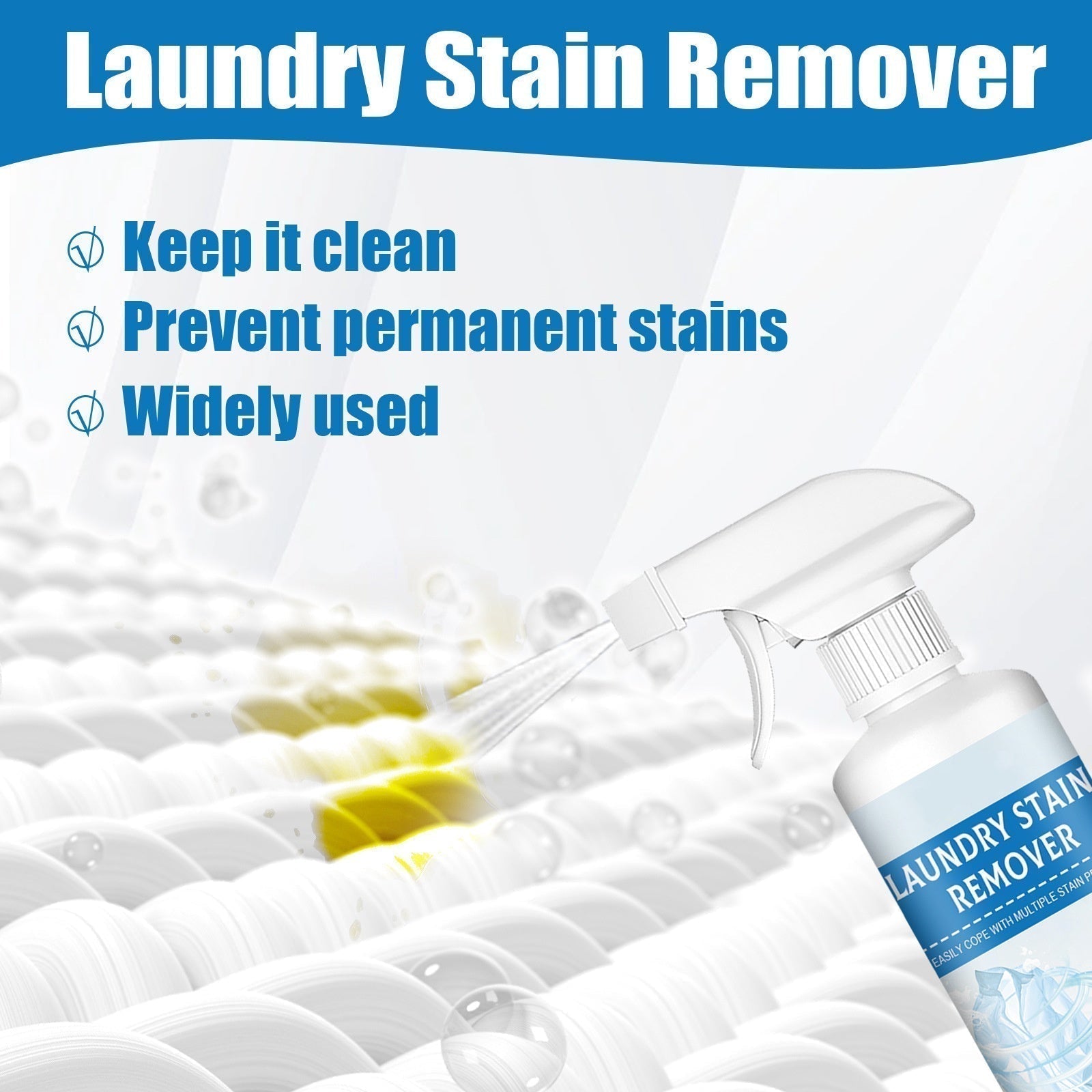 Powerful Laundry Stain Remover Spray