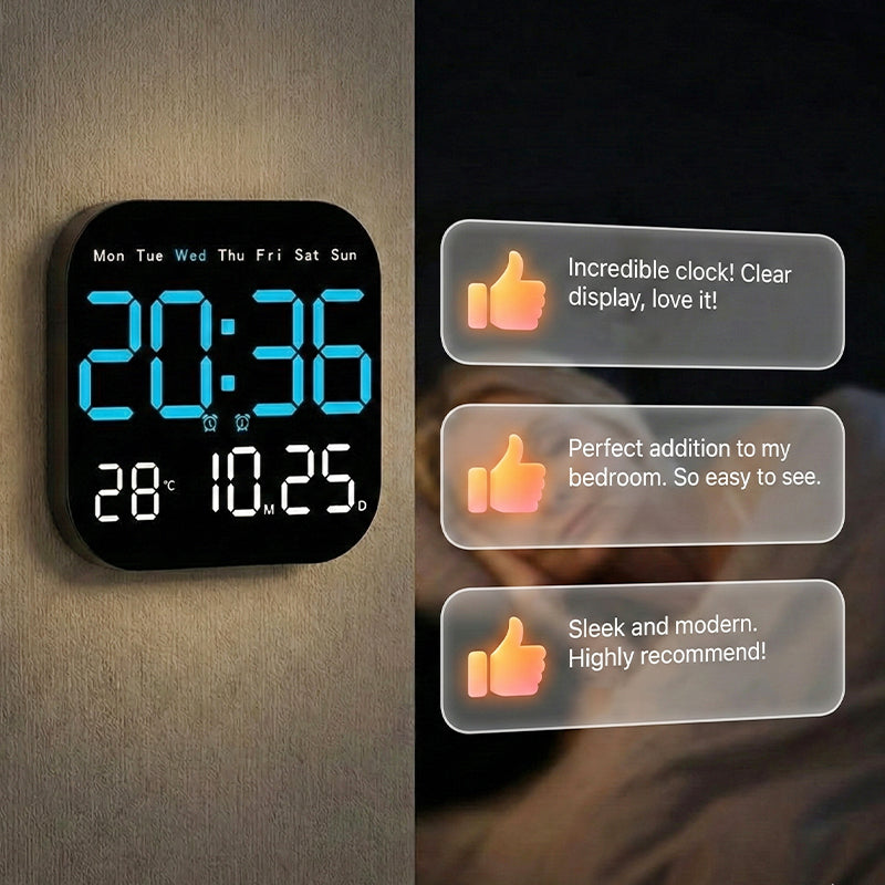 Digital Alarm Clock for Home & Office