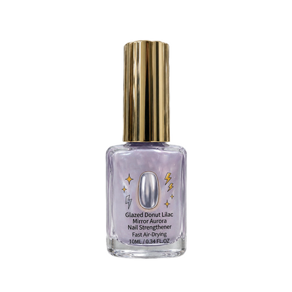 🔥Last Day Buy 1 Get 1 Free 🔥💜✨Lilac Glossy Mirror Nail Strengthener
