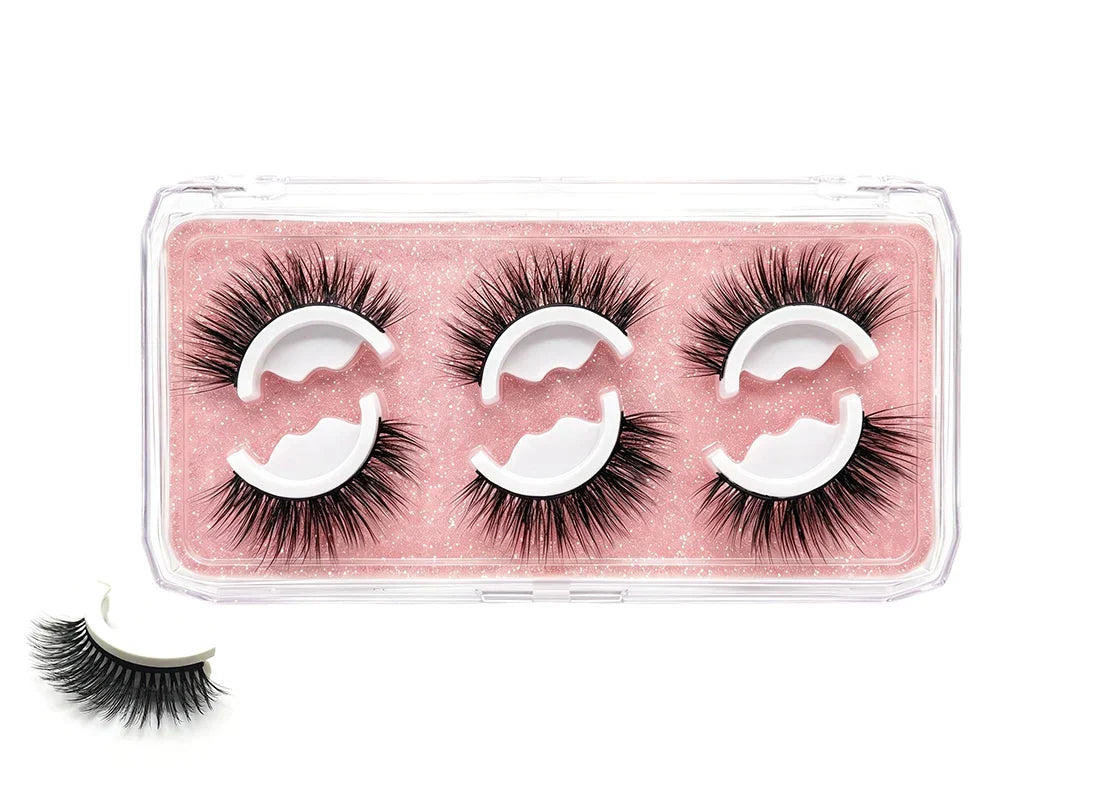 Reusable Self-Adhesive False Eyelashes